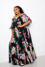 Load image into Gallery viewer, Talita Tropical Maxi Dress
