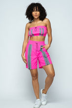 Load image into Gallery viewer, Cali Girl Shorts Set - Pink/Combo
