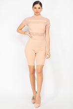 Load image into Gallery viewer, Filled Desires Mesh Romper - Nude
