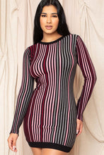 Load image into Gallery viewer, Meghan Striped Dress
