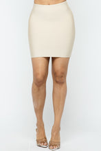 Load image into Gallery viewer, Like New Bandage Mini Skirt - Taupe
