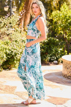 Load image into Gallery viewer, Luna Tropical Pants - Teal
