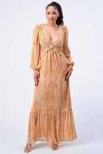 Load image into Gallery viewer, Aruba Belted Maxi Dress - Yellow
