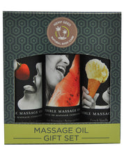Load image into Gallery viewer, Earthly Body Edible Massage Oil Gift Set - 2 oz
