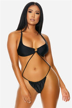 Load image into Gallery viewer, Saint Barths One Piece Swimsuit - Black
