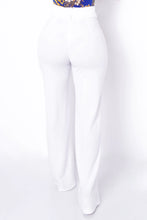 Load image into Gallery viewer, Victoria High Waisted Dress Pants - White
