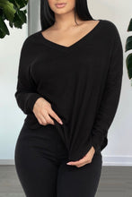 Load image into Gallery viewer, Layla Dolman Sleeve Top - Black
