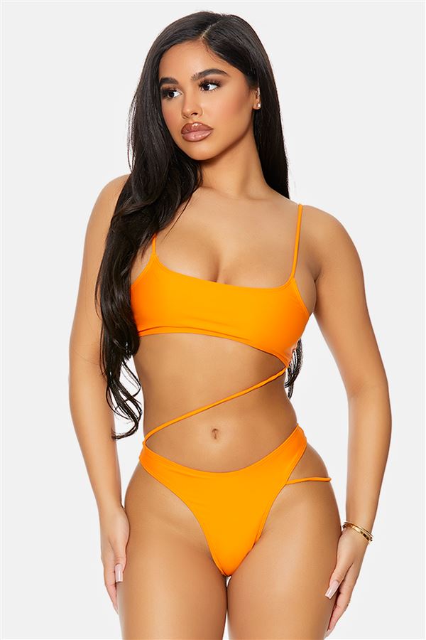 Bonaire Swimsuit - Tangerine