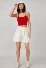 Load image into Gallery viewer, Layla Cami Crop Top - Red

