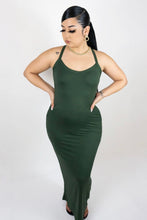 Load image into Gallery viewer, Come This Way Maxi Dress - Olive
