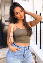 Load image into Gallery viewer, Closet Filler Crop Top - Olive
