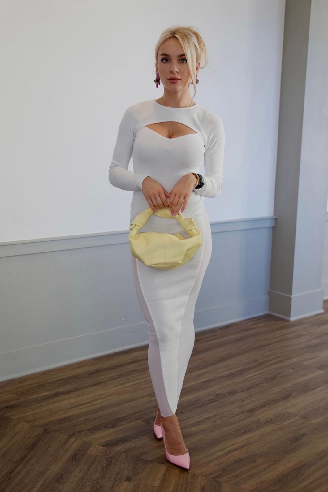 Trophy Wife Dress - White