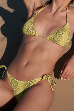 Load image into Gallery viewer, Watch For The Snakes Bikini - Yellow/Combo
