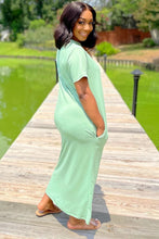 Load image into Gallery viewer, Zazie T-Shirt Dress - Green Bay
