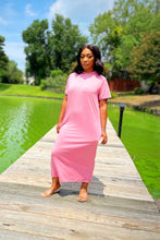 Load image into Gallery viewer, Zazie T-Shirt Dress - Pink
