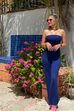 Load image into Gallery viewer, Thea Wide Leg Jumpsuit - Navy
