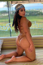 Load image into Gallery viewer, Grenada Bandeau Bikini - Mocha
