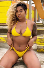 Load image into Gallery viewer, Selfish Bikini Set - Yellow
