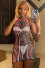 Load image into Gallery viewer, Skittles Mini Dress
