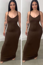 Load image into Gallery viewer, Come This Way Maxi Dress - Coffee
