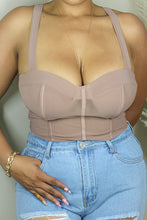 Load image into Gallery viewer, Of Corset Does Top - Mocha
